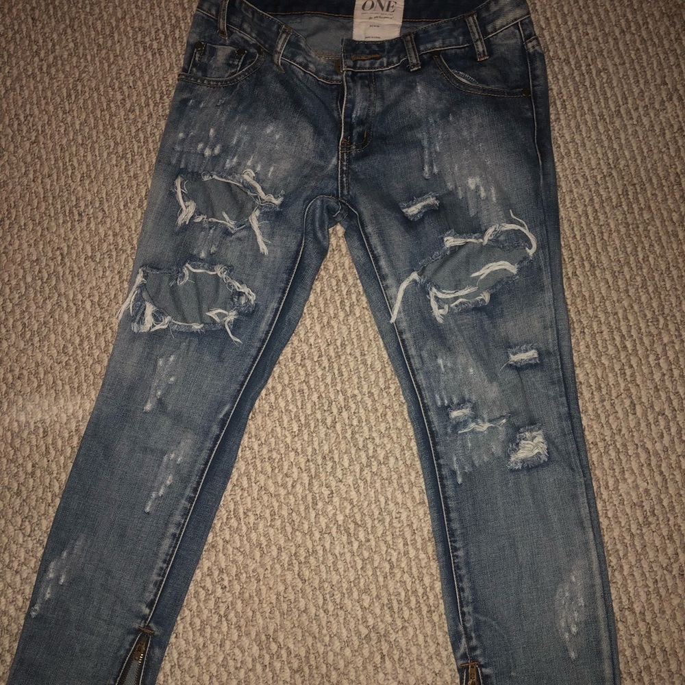 One Teaspoon Ankle Jeans
